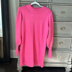 French Connection bubblegum Pink Sweater dress!